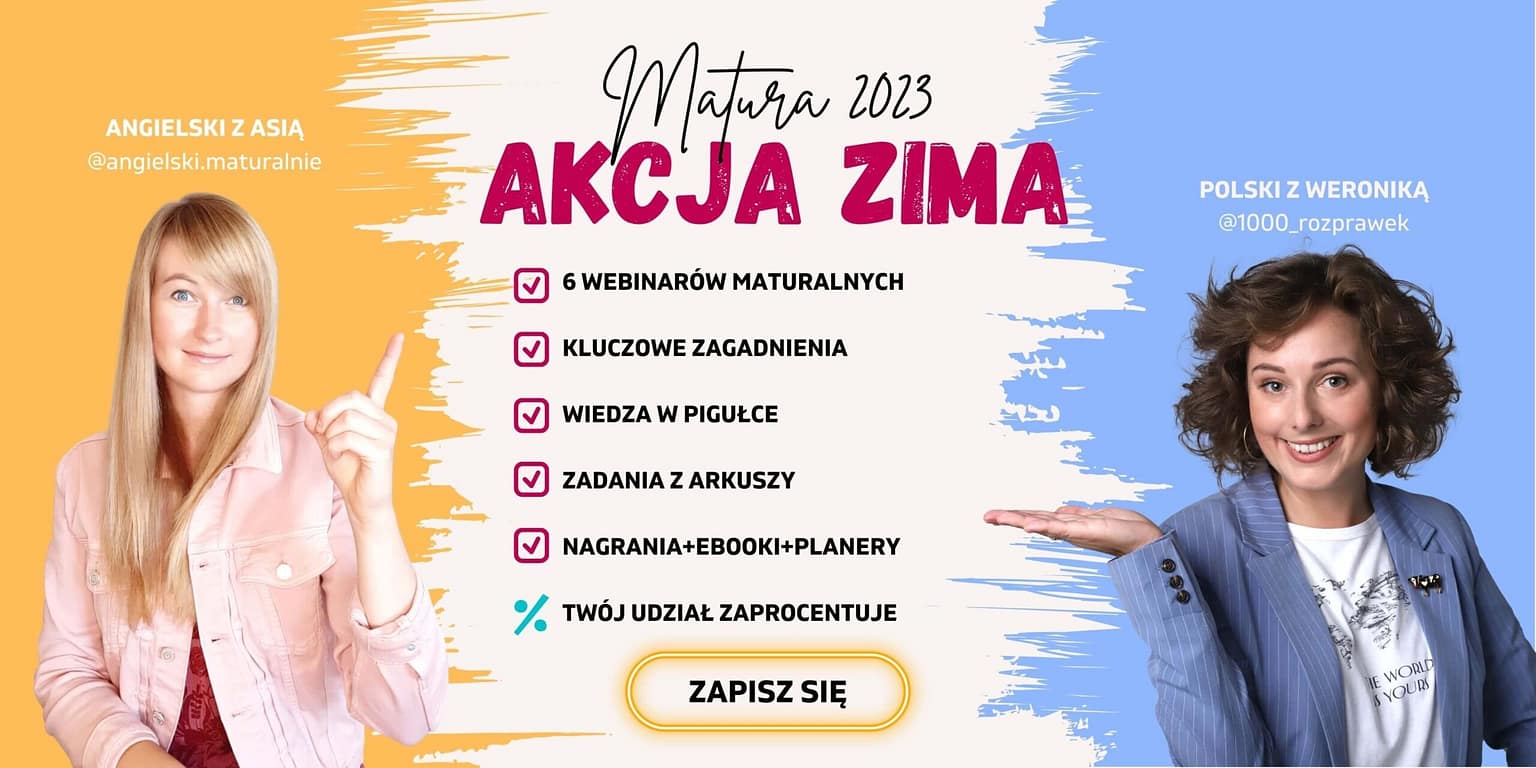 Akcja Zima. Webinary maturalne 2023